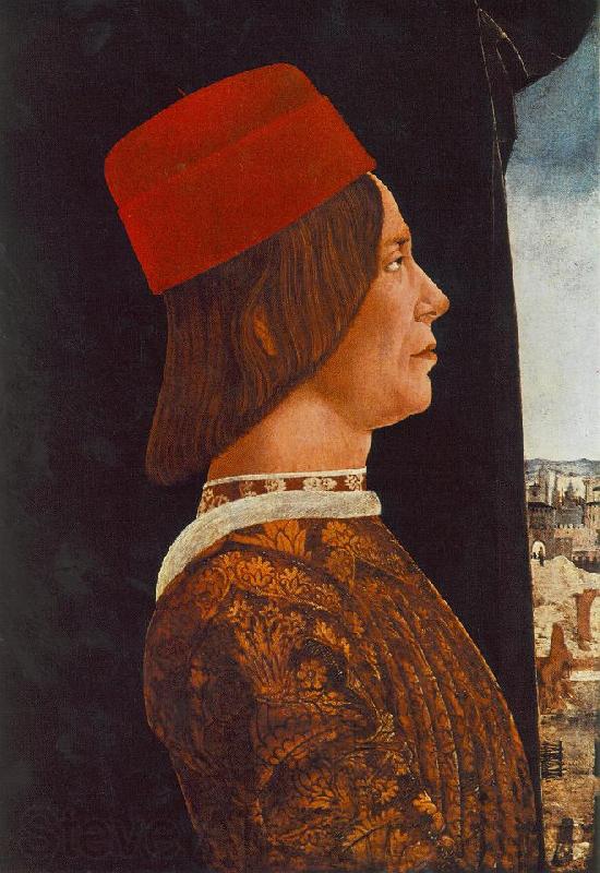 Ercole de Roberti Portrait of Giovanni II Bentivoglio Norge oil painting art